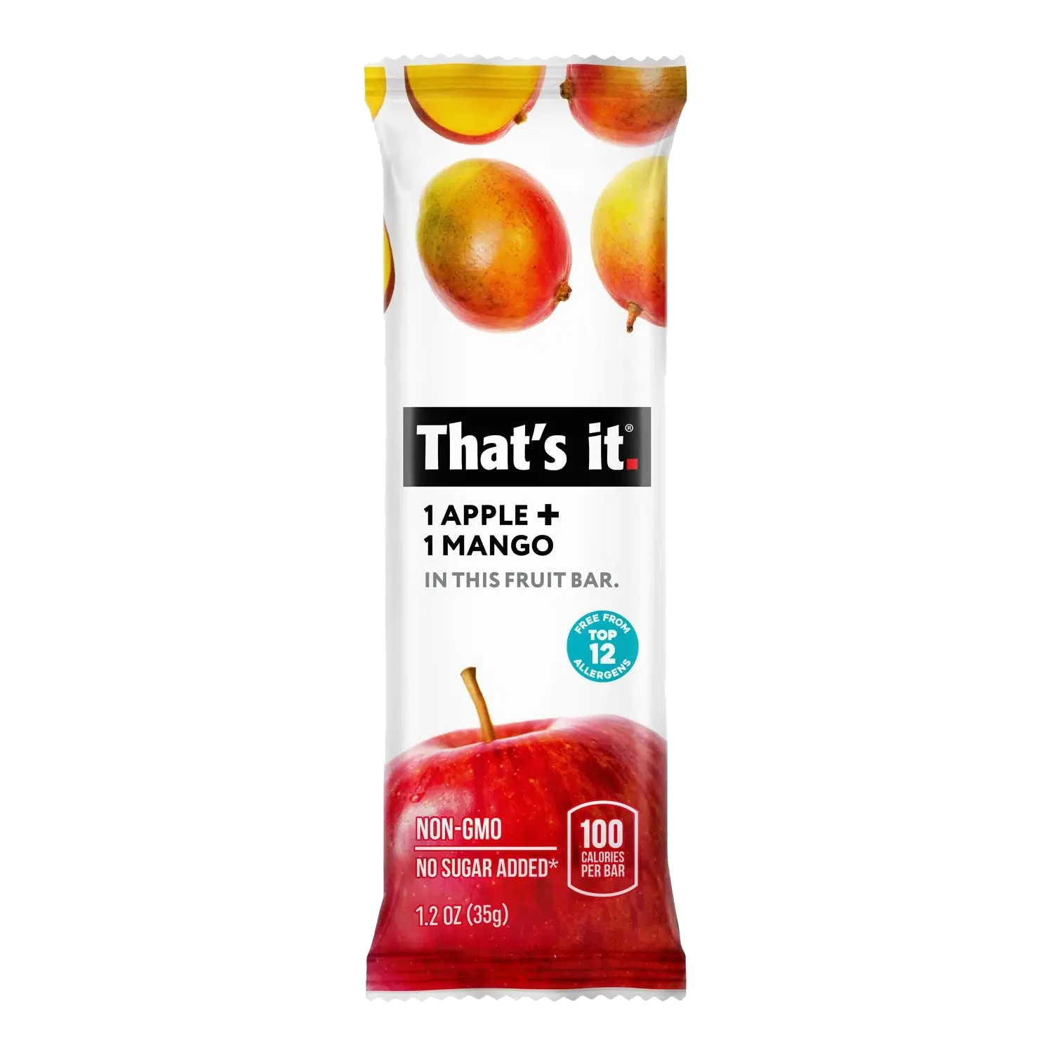 Picture of 蘋果芒果水果棒 Apple + Mango Fruit Bar (35g)